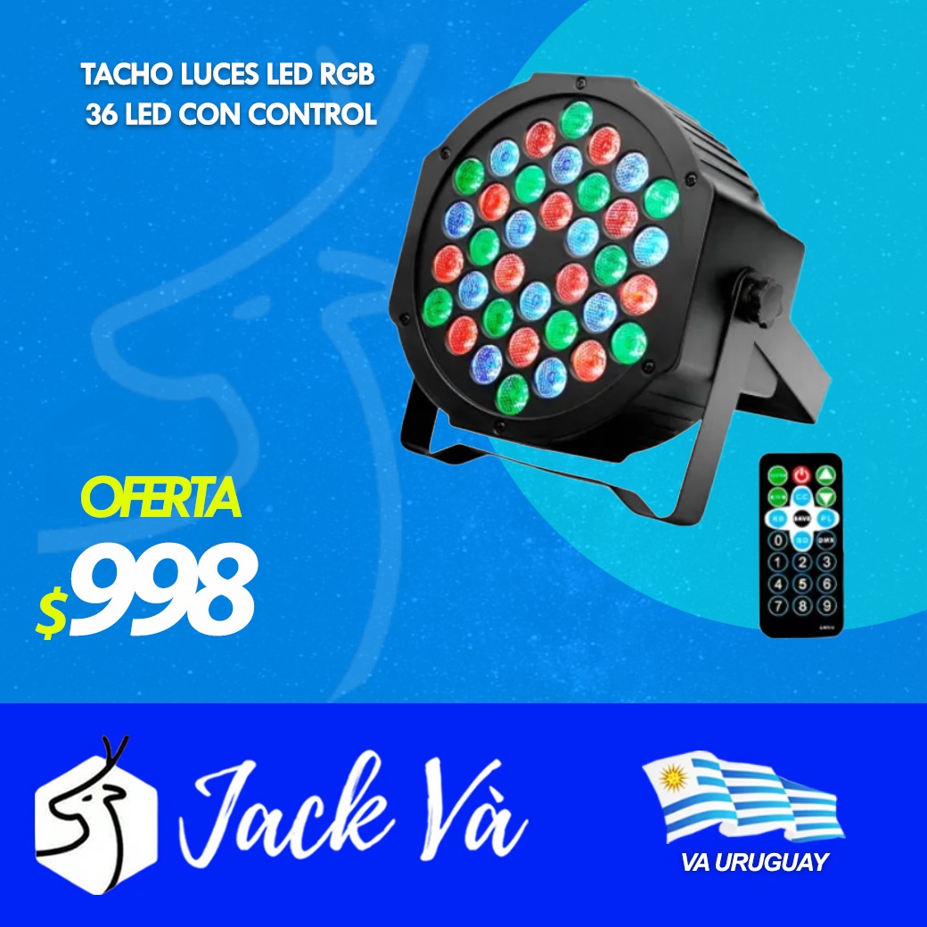 Product name  TACHO LUCES LED RGB  Category  Luz LED RGB - Iluminación